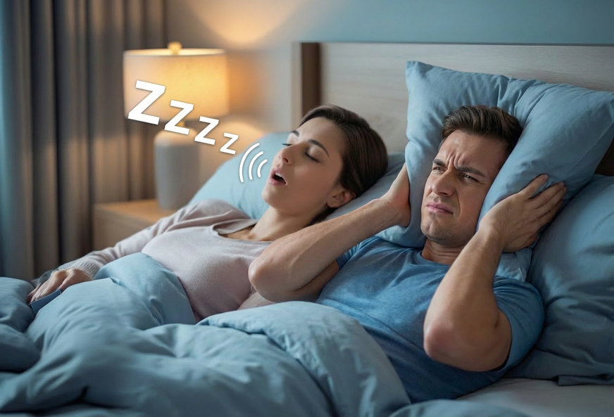 Warum Schnarchen Frauen